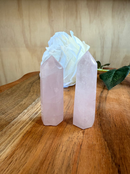 ROSE QUARTZ POINTS