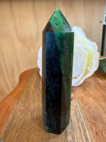 RUBY ZIOSITE POINTS