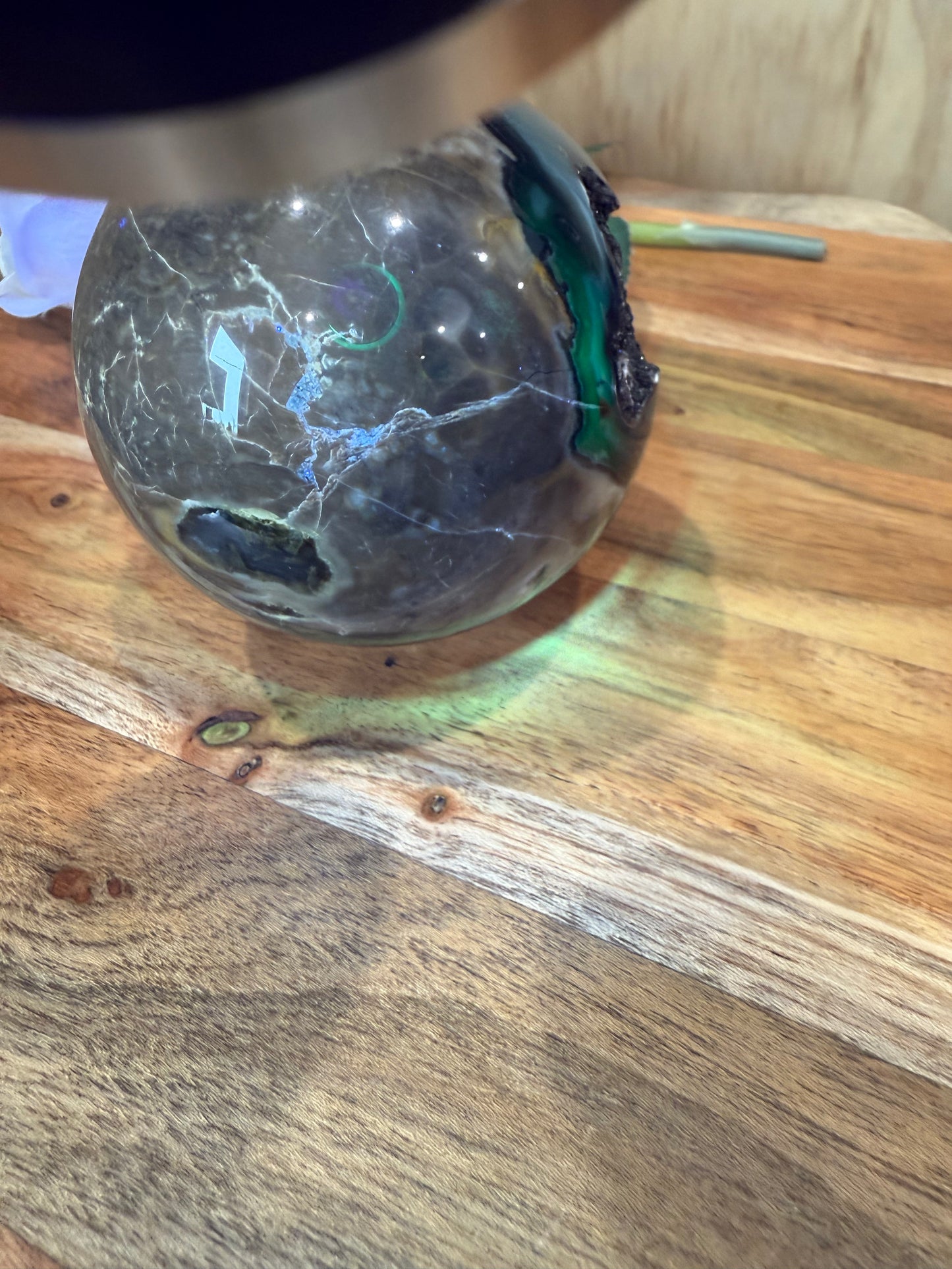 DRUUZY VOLCANO AGATE SPHERES