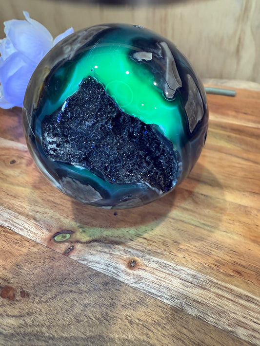 DRUUZY VOLCANO AGATE SPHERES