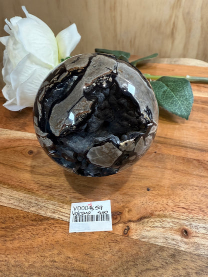 DRUUZY VOLCANO AGATE SPHERES