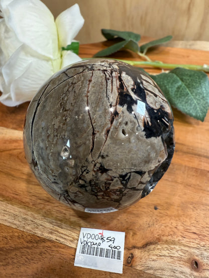 DRUUZY VOLCANO AGATE SPHERES