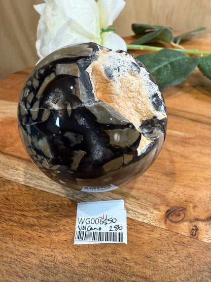 DRUUZY VOLCANO AGATE SPHERES