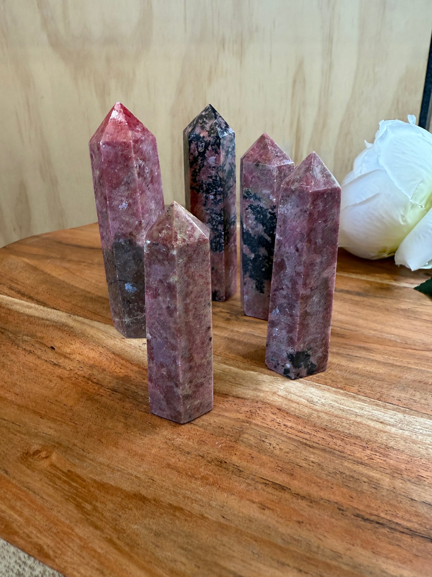 RHODONITE POINTS
