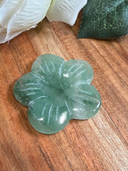 GREEN STRAWBERRY QUARTZ FLOWER