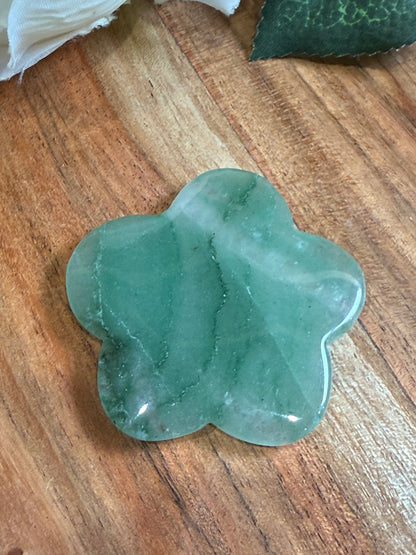 GREEN STRAWBERRY QUARTZ FLOWER