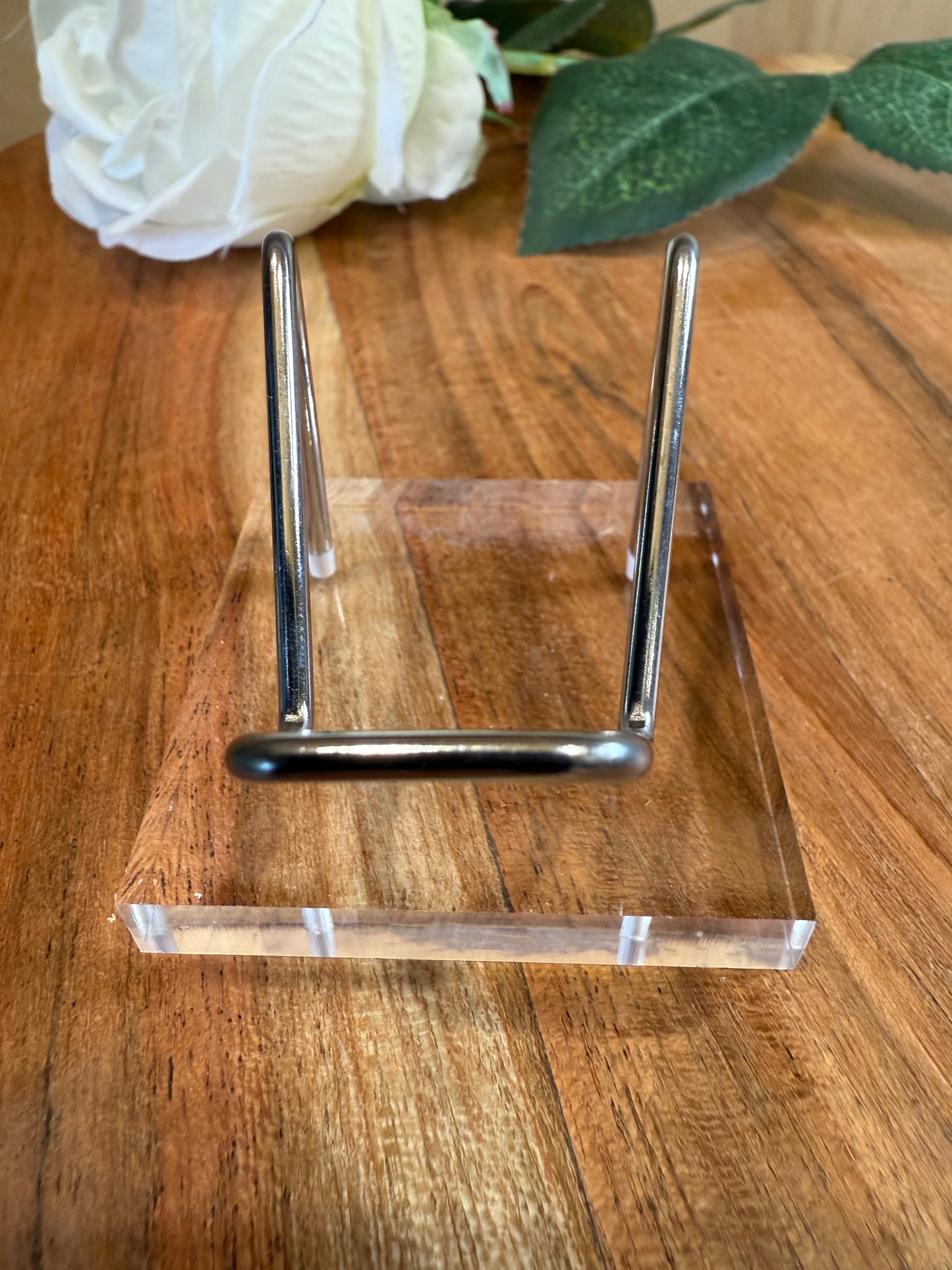 STANDS AND HOLDERS (FOR SLABS, SPECIMENS, SLICES, DIAMONDS, ETC) CRYSTALS OR SLICES NOT INCLUDED