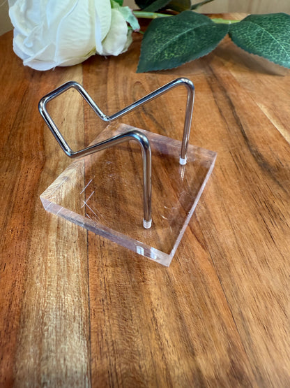 STANDS AND HOLDERS (FOR SLABS, SPECIMENS, SLICES, DIAMONDS, ETC) CRYSTALS OR SLICES NOT INCLUDED