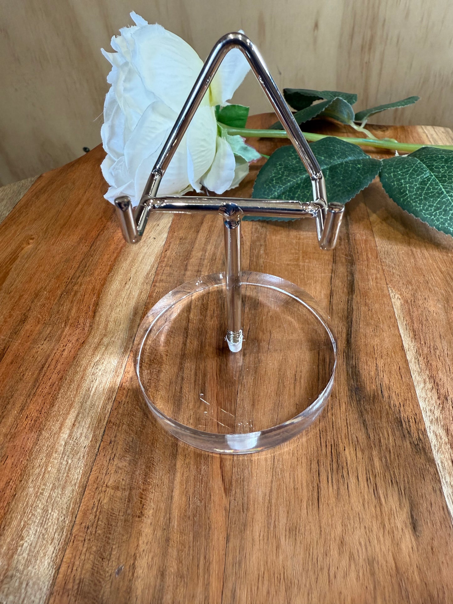 STANDS AND HOLDERS (FOR SLABS, SPECIMENS, SLICES, DIAMONDS, ETC) CRYSTALS OR SLICES NOT INCLUDED