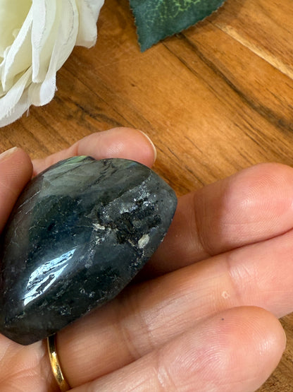 LABRADORITE HEART