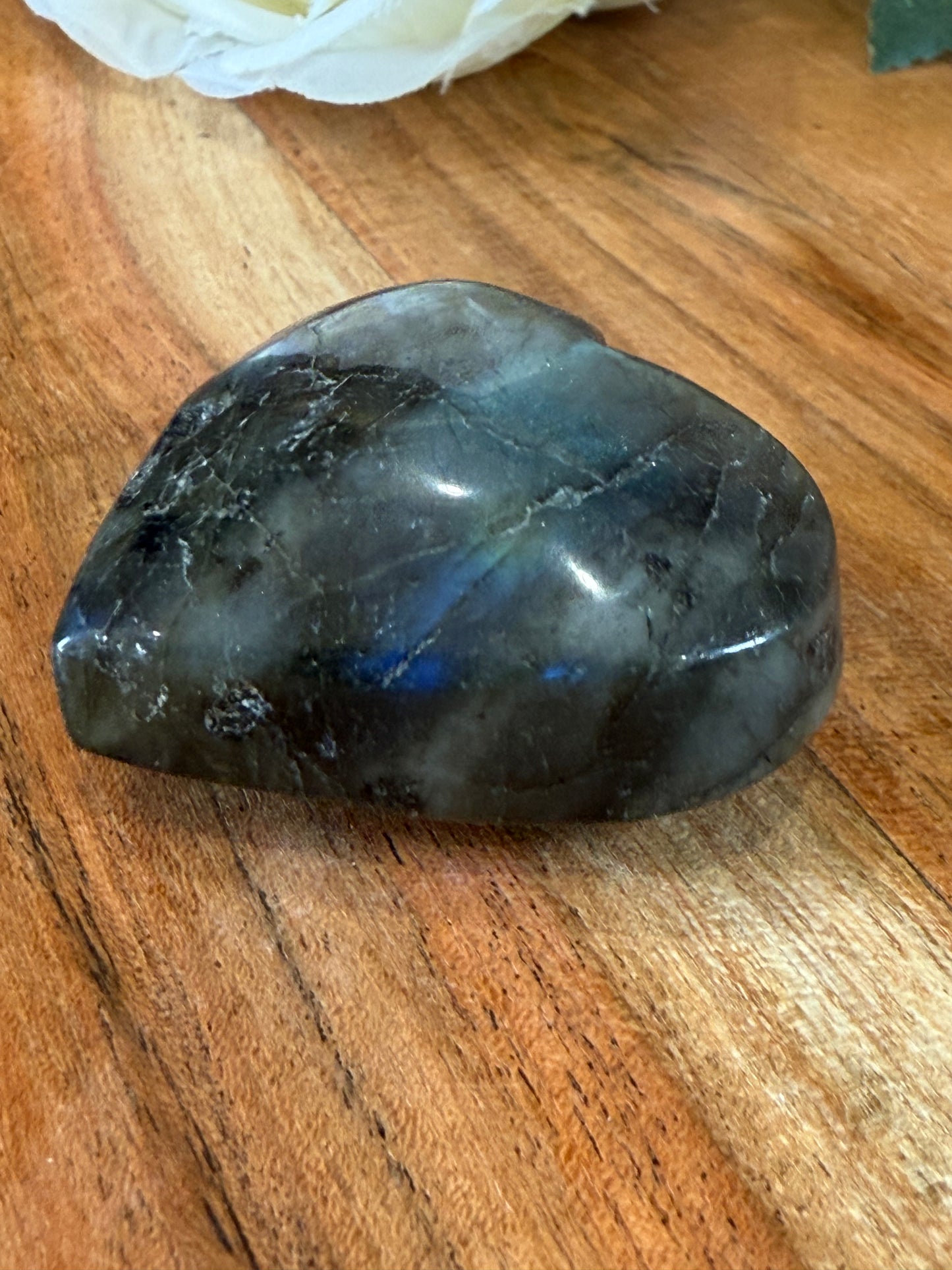 LABRADORITE HEART