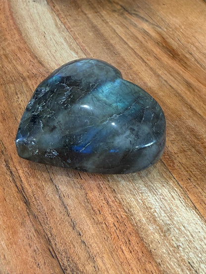 LABRADORITE HEART