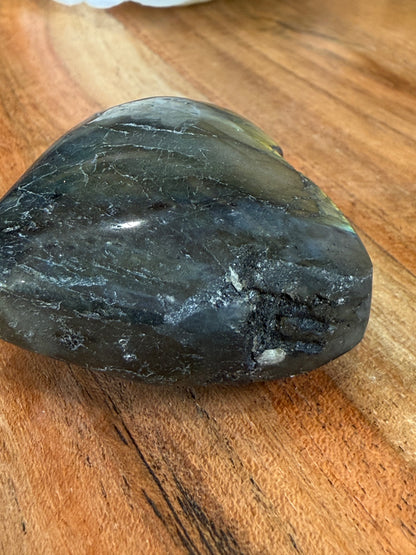 LABRADORITE HEART
