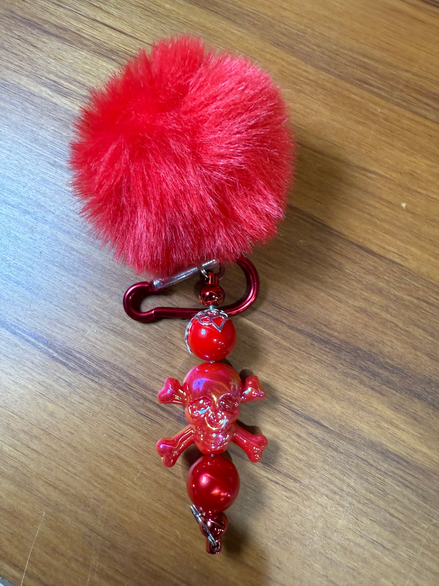 BEAD KEYRINGS (SOME WITH FOCALS)