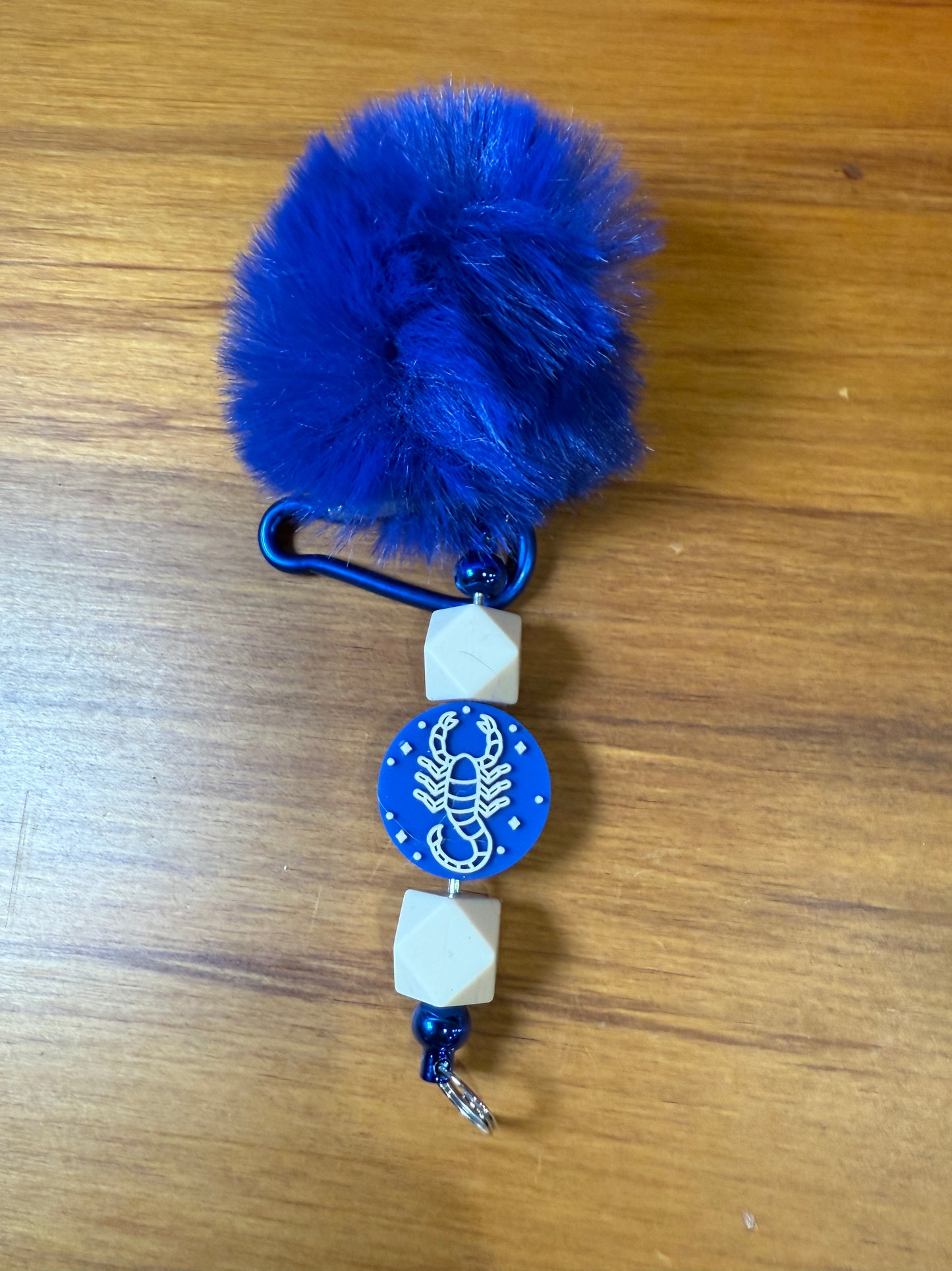 BEAD KEYRINGS (SOME WITH FOCALS)