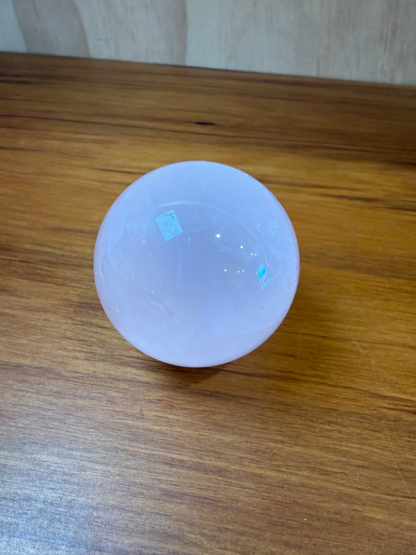 ROSE QUARTZ SPHERE (WEE STAR)