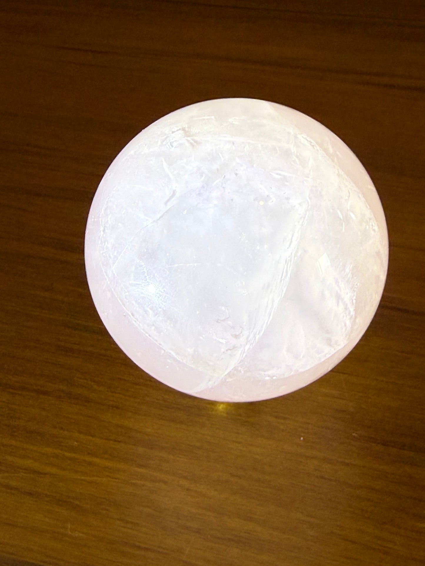 ROSE QUARTZ SPHERE (WEE STAR)
