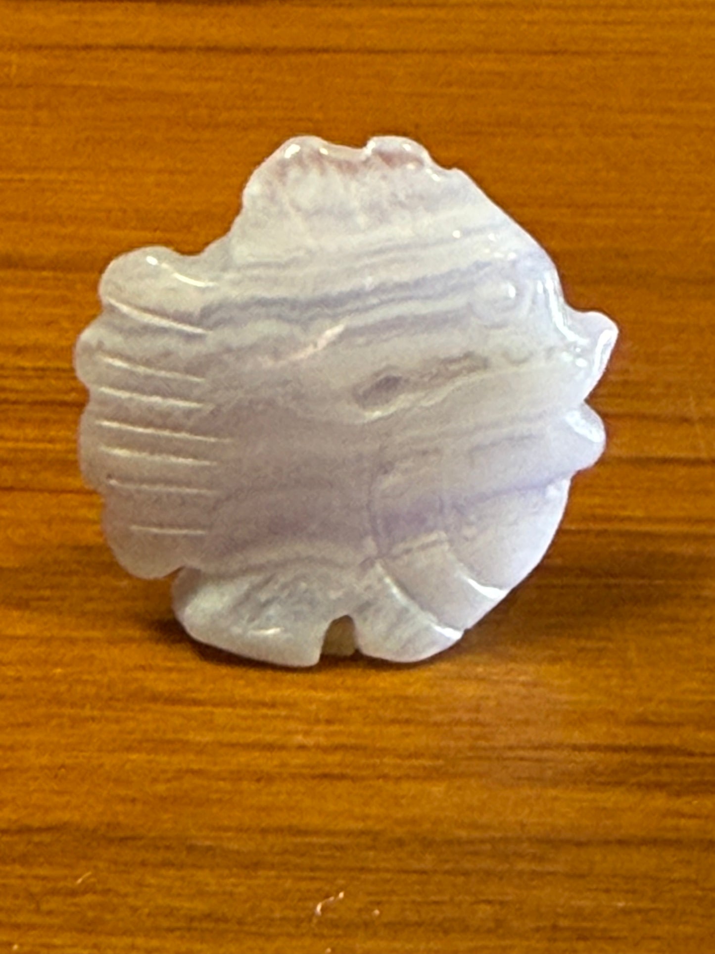 BLUE LACE AGATE FISH