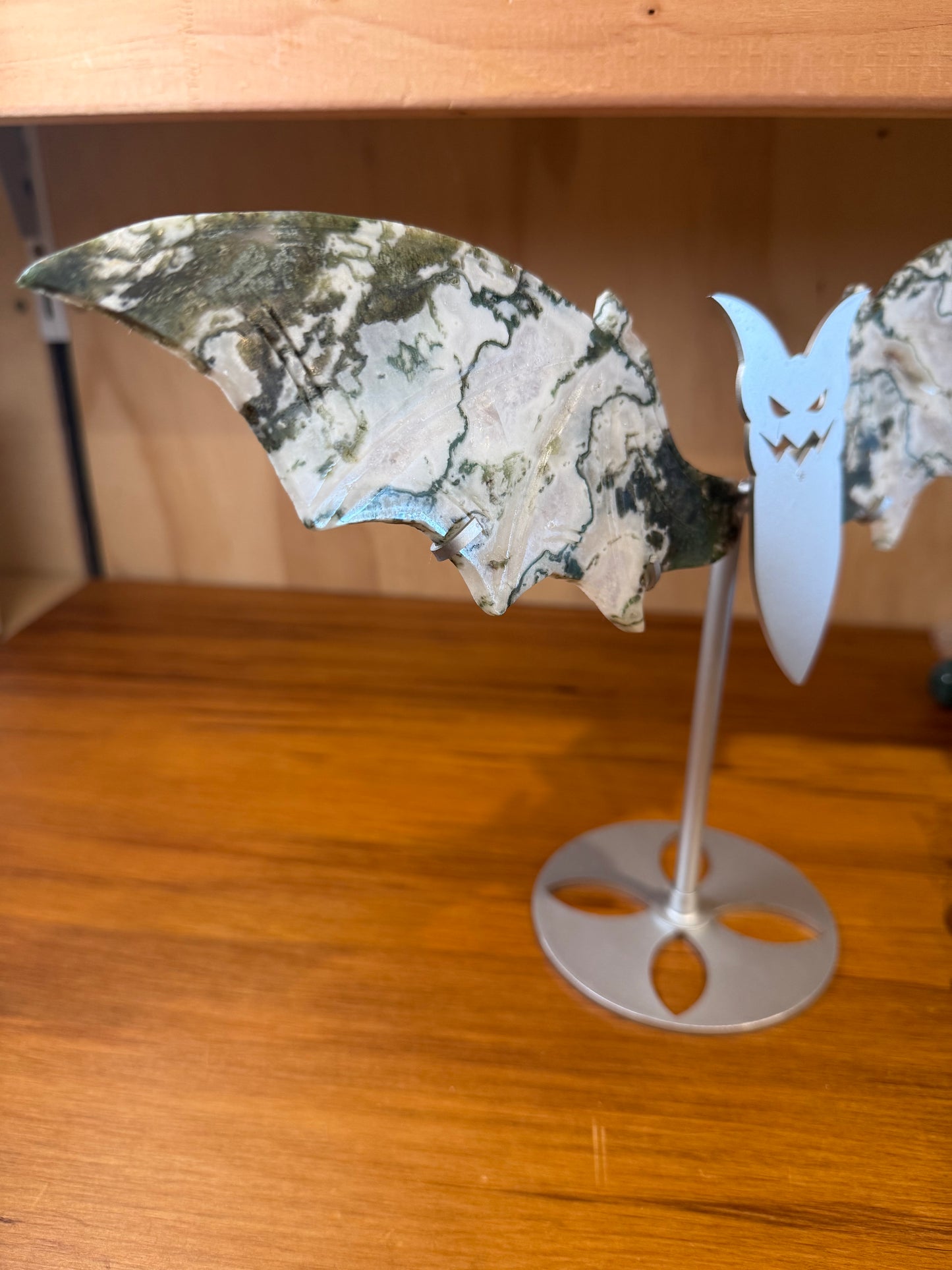 MOSS AGATE BAT