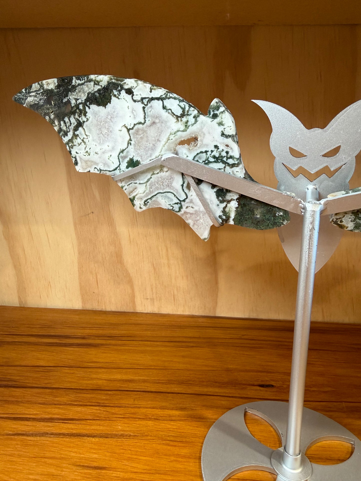 MOSS AGATE BAT