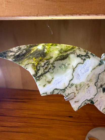 MOSS AGATE BAT
