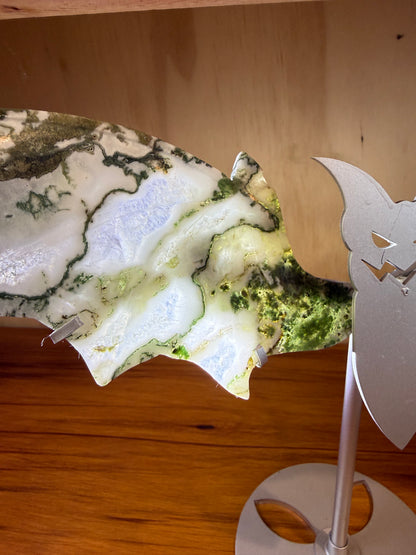 MOSS AGATE BAT