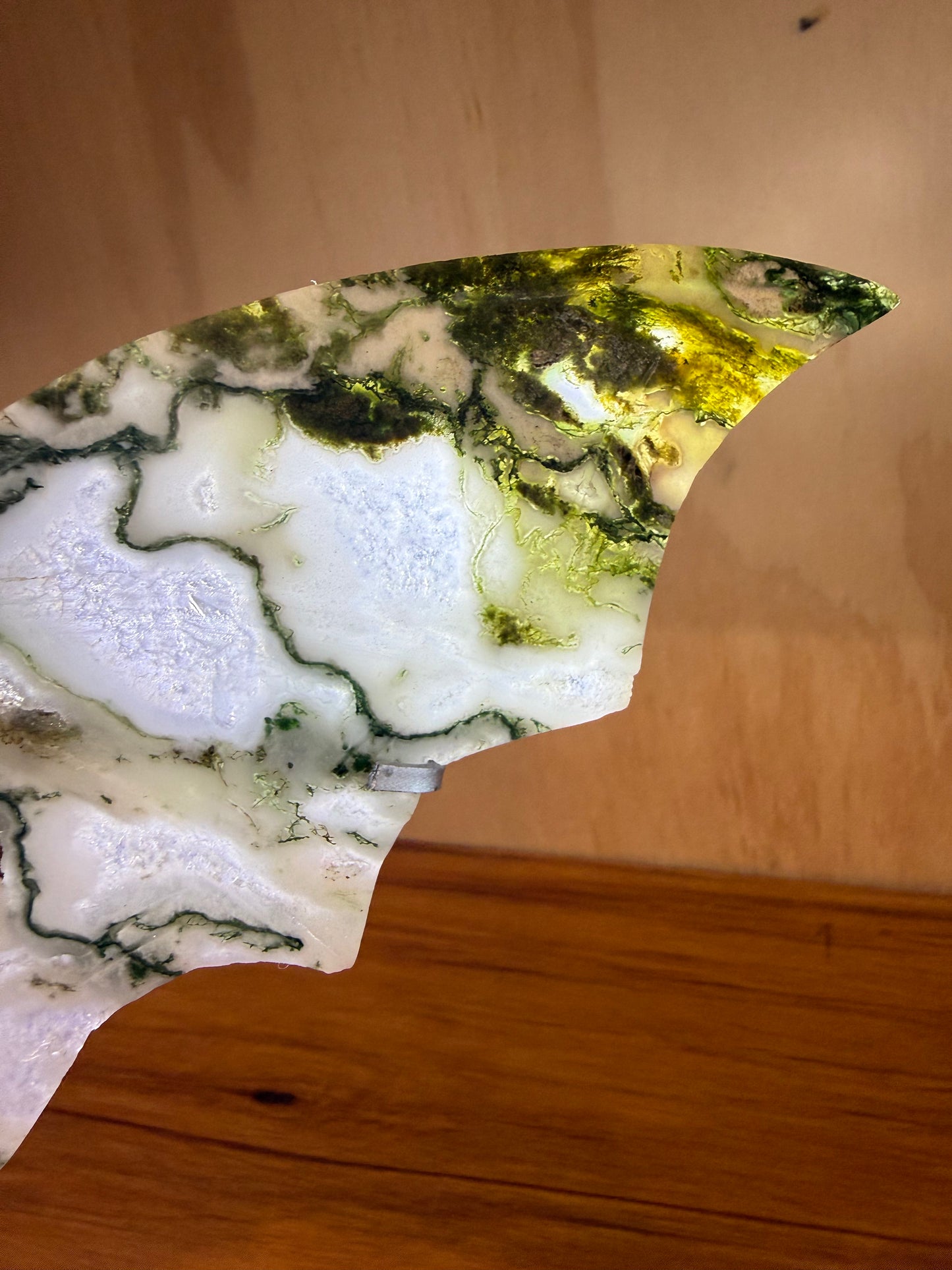 MOSS AGATE BAT
