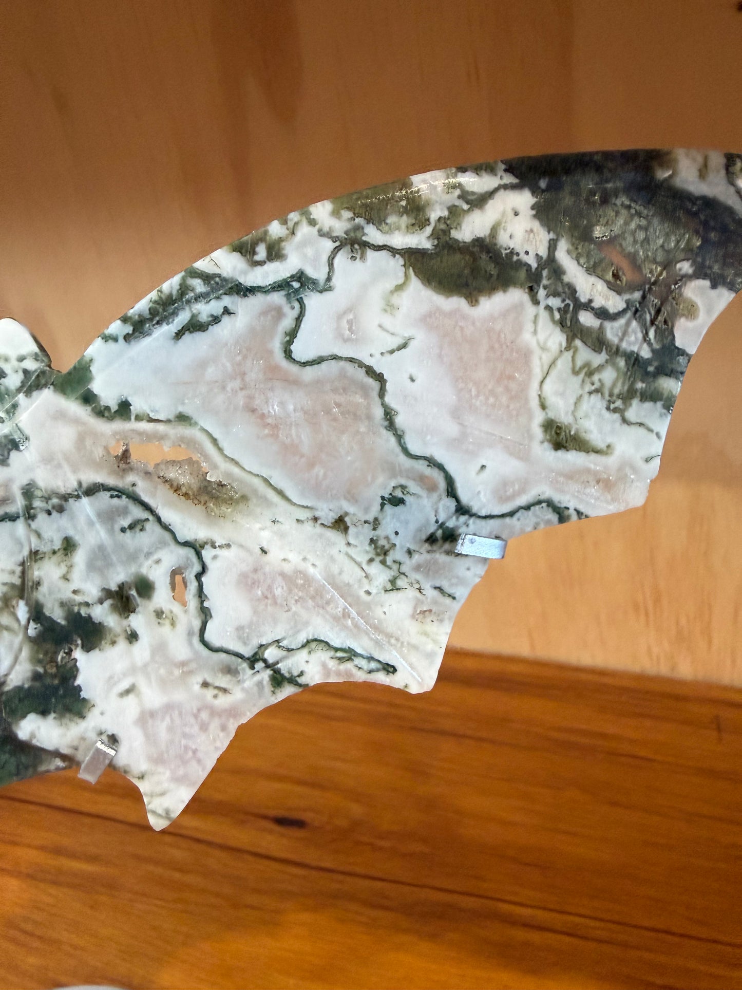 MOSS AGATE BAT