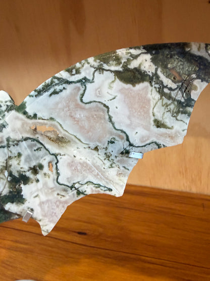 MOSS AGATE BAT