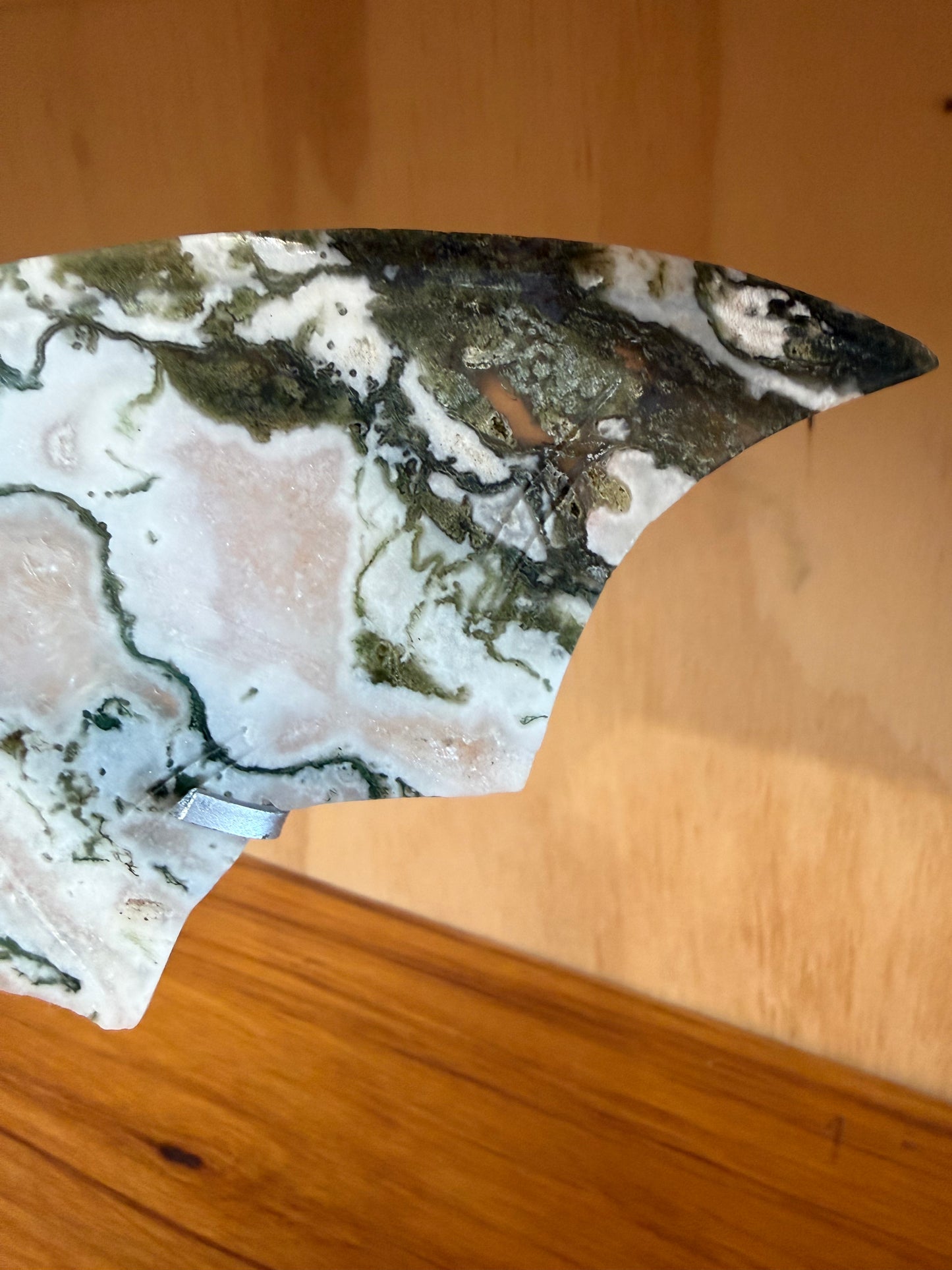 MOSS AGATE BAT