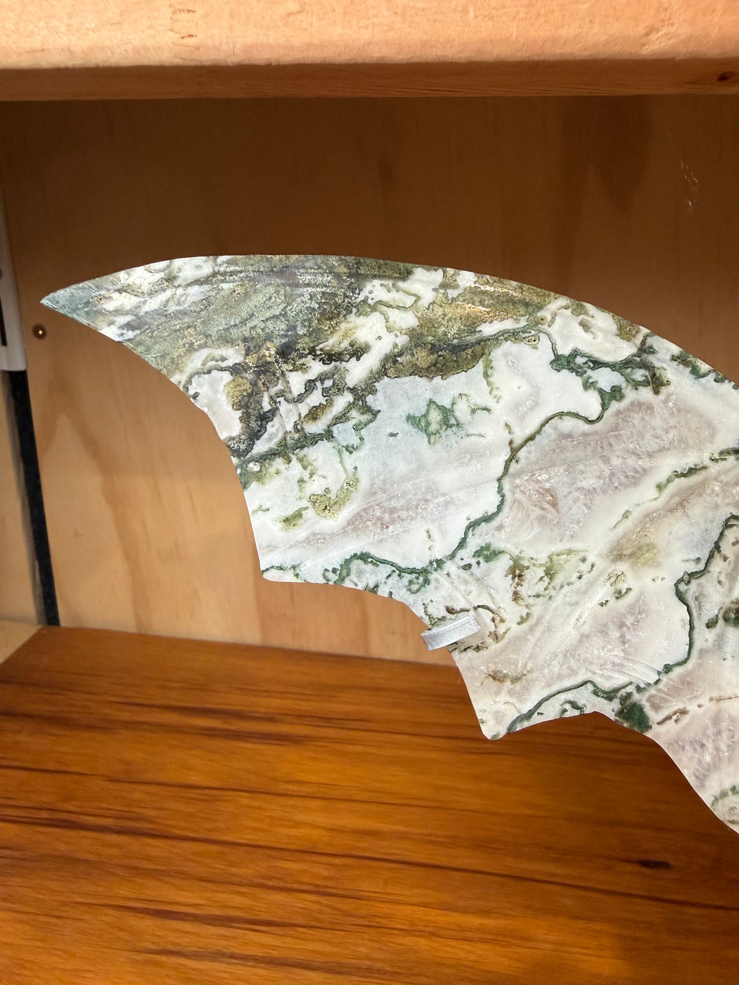 MOSS AGATE BAT