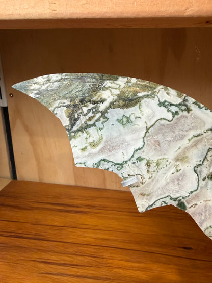 MOSS AGATE BAT
