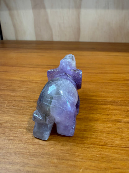 AMETHYST ELEPHANT (MEDIUM)