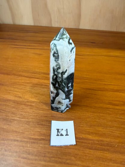 MOSS AGATE POINTS