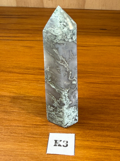 MOSS AGATE POINTS