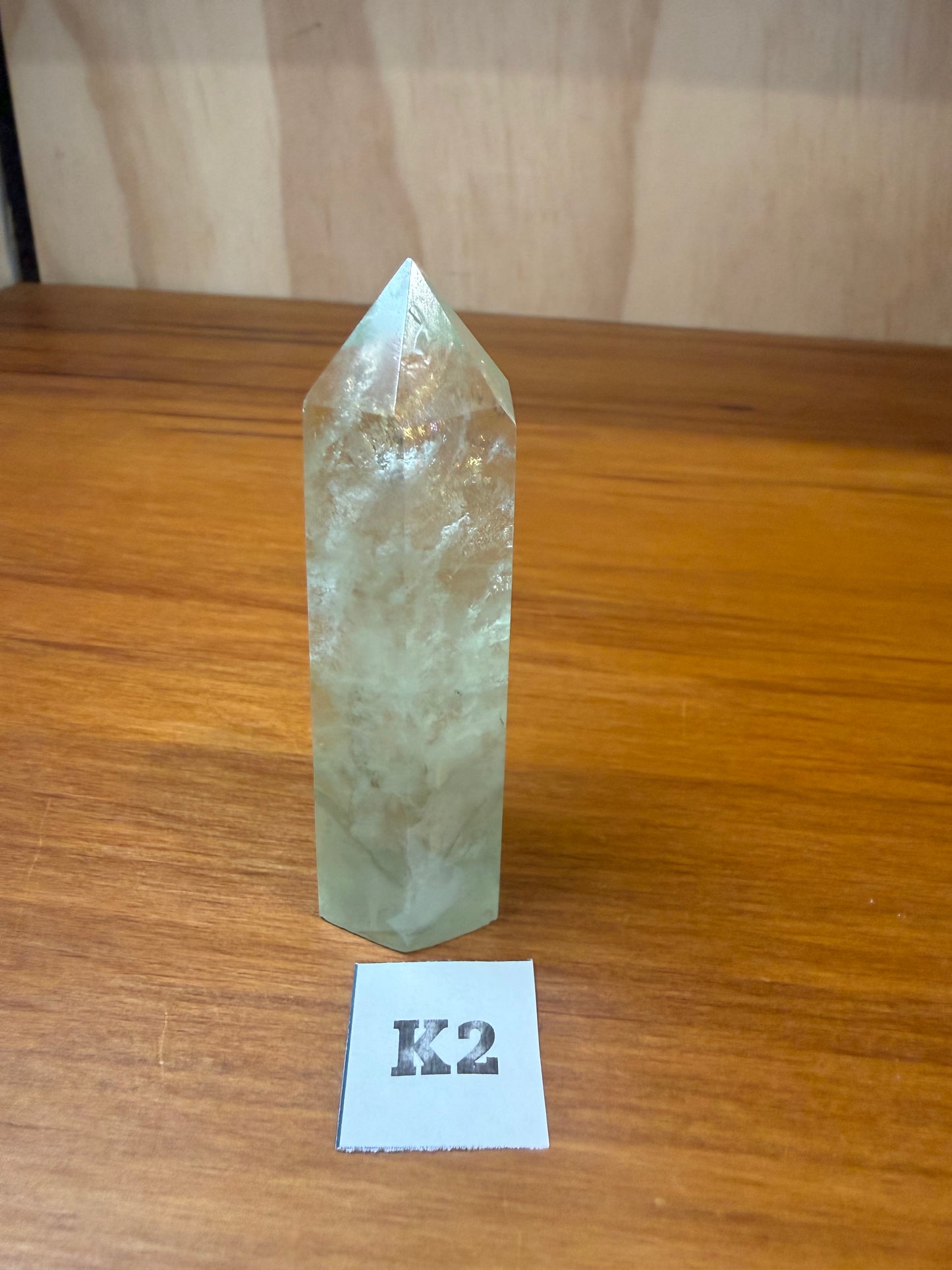 GREEN FLUORITE POINTS