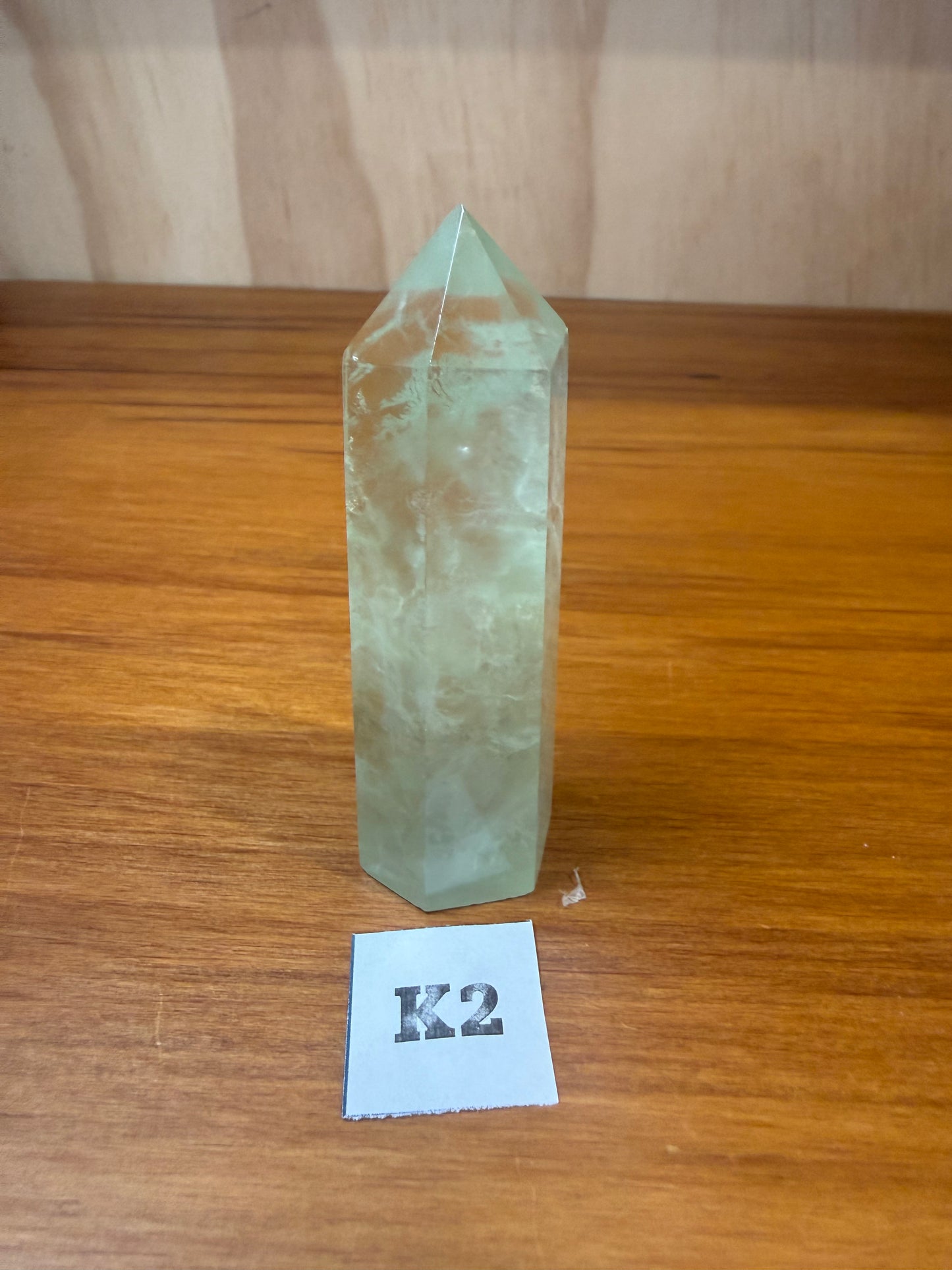 GREEN FLUORITE POINTS