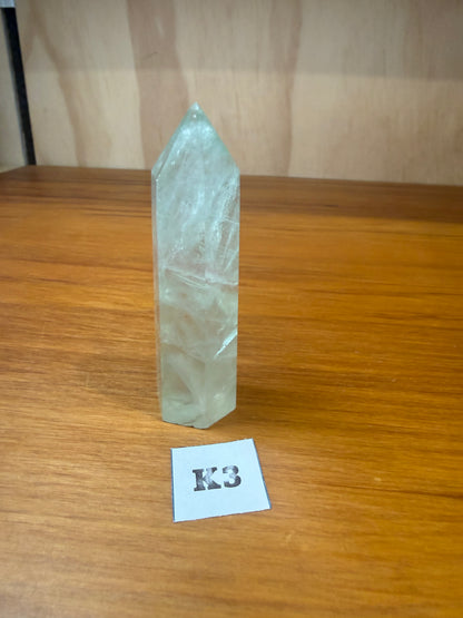 GREEN FLUORITE POINTS