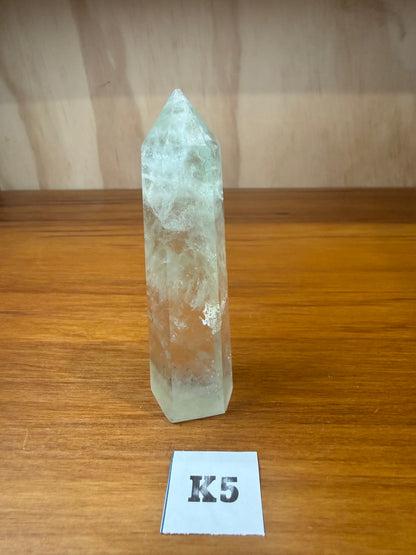 GREEN FLUORITE POINTS