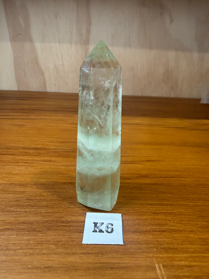 GREEN FLUORITE POINTS