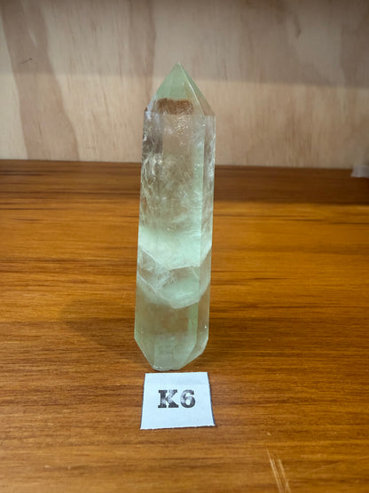 GREEN FLUORITE POINTS