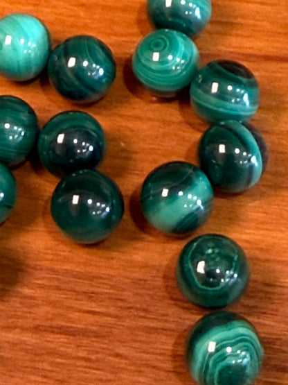 MALACHITE SPHERES (SMALL)