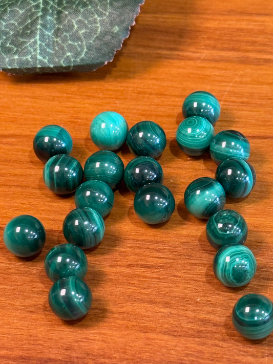MALACHITE SPHERES (SMALL)