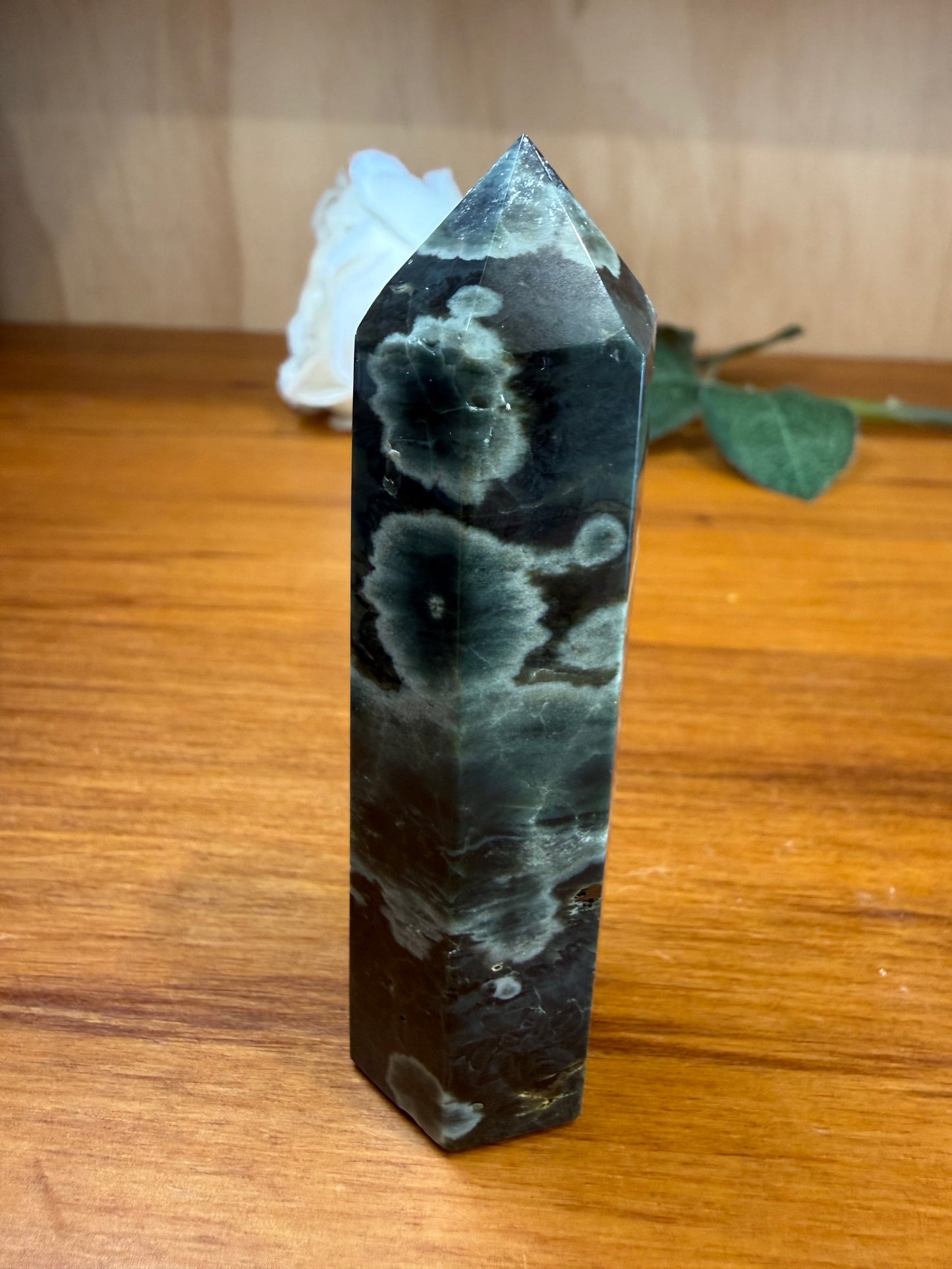 BLACK OCEAN JASPER TOWERS & POINTS (SPECIAL ONES)
