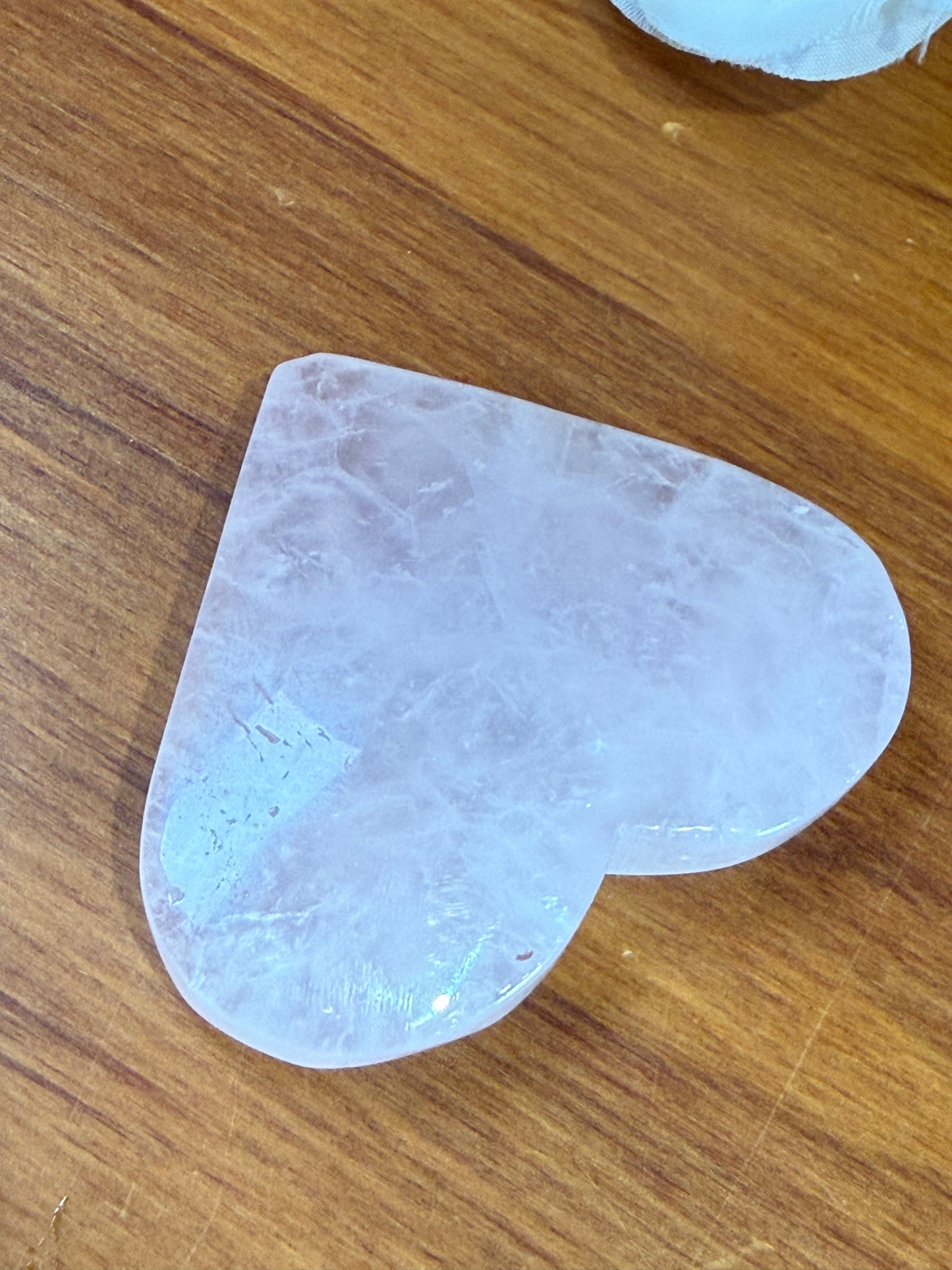 ROSE QUARTZ HEART