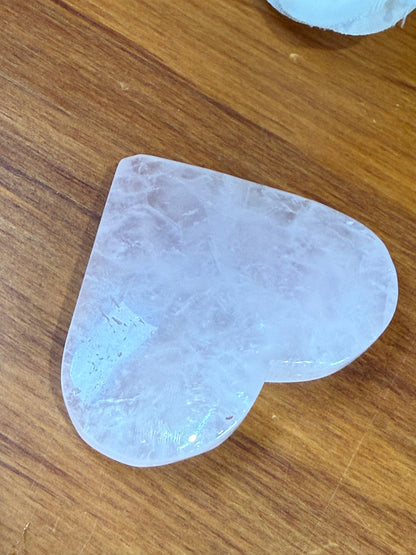 ROSE QUARTZ HEART