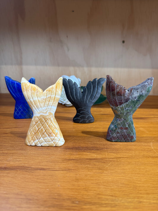 CRYSTAL MERMAID AND WHALE TAILS