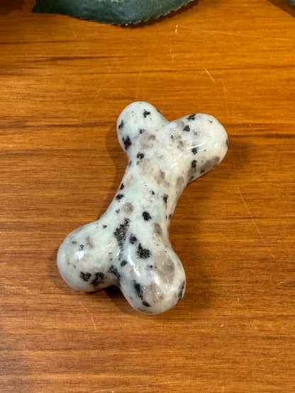 KIWI JASPER DOG BONE (ALSO KNOWN AS KIWI STONE)