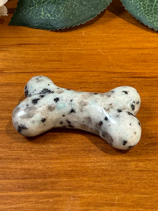 KIWI JASPER DOG BONE (ALSO KNOWN AS KIWI STONE)
