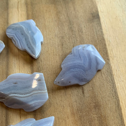 BLUE LACE AGATE SHARDS